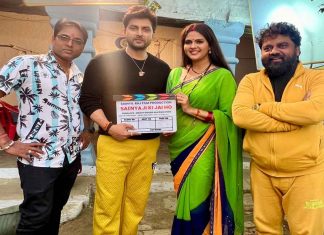 Shooting of Vikrant Singh Rajput's film "Saiya Ji" is going on in full swing.